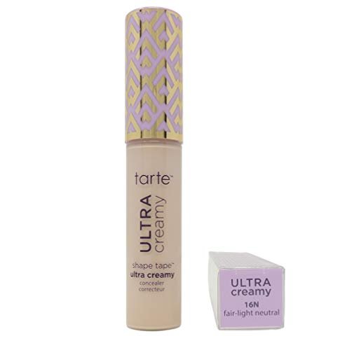 Tarte Shape Tape Ultra Creamy Concealer | Fair Light Neutral 16N | NEW 2021 Formula | Best Corrector Makeup Under Eye Concealer | Brighter, Smoother Skin | Matte Finish | Nourishing & Gentle - Morena Vogue