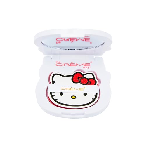 The Crème Shop Hello Kitty Mattifying Blotting Paper + Reusable Mirror Compact (Limited Edition) - Morena Vogue