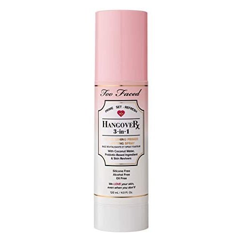 Too Faced Hangover Rx 3 in 1 Replenishing Primer & Setting Spray 4 OZ - Morena Vogue