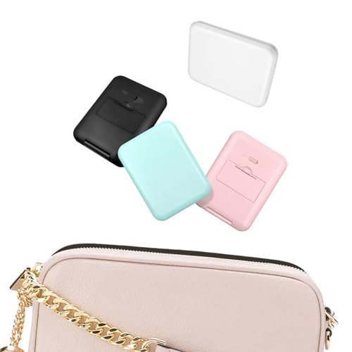 Travel Mirror with Light, 1X/3X Magnification LED Compact Mirror with Nternal BIattery, Pink Mini Mirror for Purse, Pocket,Travel and Gift - Morena Vogue