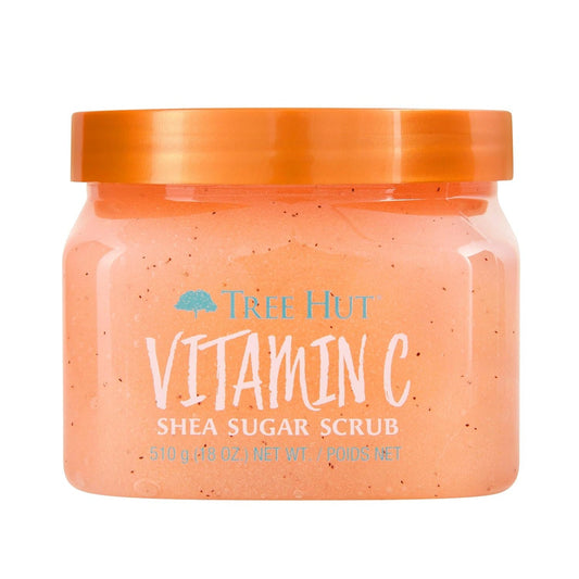 Tree Hut Vitamin C Shea Sugar Scrub, 18 oz, Ultra Hydrating and Exfoliating Scrub for Nourishing Essential Body Care - Morena Vogue