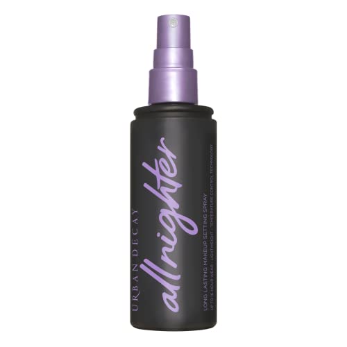 Urban Decay All Nighter Waterproof Makeup Setting Spray for Face, Long-lasting Award-winning Finishing Spray for Smudge-proof & Transfer-resistant Makeup, 16 HR Wear, Oil-free, Natural Finish, 4 fl oz - Morena Vogue