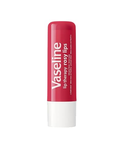 Vaseline Lip Therapy Care Rosy, Fast-Acting Nourishment, Ideal for Chapped, Dry, Cracked, or Damaged Lips, Lip Balm, 2-Pack of 2, 0.16 Oz Each, 4 Lip Balms - Morena Vogue