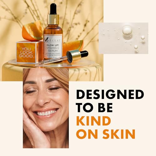 Vitamin C Face Serum - Dark Spot Remover Facial Serum, Vit C Serum with Hyaluronic Acid, Ferulic Acid, & Vit E - Anti Aging and Skin Brightening Serum, Pure Vitamin C Serum Skin Care - Morena Vogue