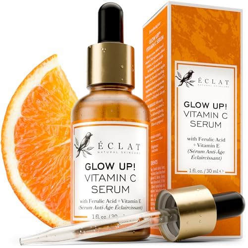 Vitamin C Face Serum - Dark Spot Remover Facial Serum, Vit C Serum with Hyaluronic Acid, Ferulic Acid, & Vit E - Anti Aging and Skin Brightening Serum, Pure Vitamin C Serum Skin Care - Morena Vogue