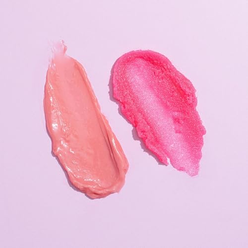 W7 Sweet Dreams Lip Scrub & Overnight Lip Mask Duo - 2Pcs Set - Strawberry Flavour - Exfoliate, Condition, Soothe & Hydrate - Morena Vogue