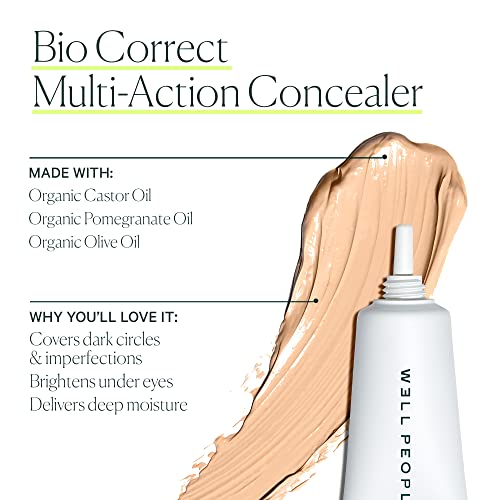 Well People Bio Correct Concealer, Full-coverage, Nourishing Liquid Concealer For Concealing & Correcting, Hydrating Formula, Vegan & Cruelty-free, 5N - Morena Vogue