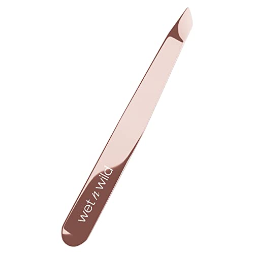 wet n wild Beauty Eyebrow Tweezers Hair Removal Tweezers, Pointed Precision with Sharp Needle Nose Point Tweezers for Men, Women & Kids, Stainless Steel - Morena Vogue