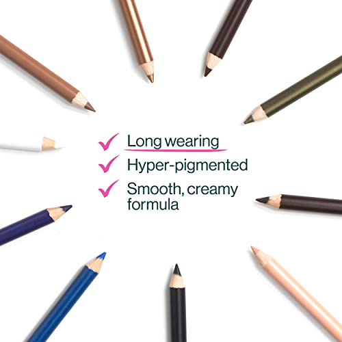 wet n wild Color Icon Kohl Eyeliner Pencil, Rich Hyper-Pigmented Color, Smooth Creamy Application, Long-Wearing Matte Finish Versatility, Cruelty-Free & Vegan - Simma Brown Now! (Packaged) - Morena Vogue