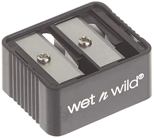 wet n wild Dual Pencil Sharpener Dual-Pencil Eyeliner Pencil Sharpener | Convenient | Essential Tool | Sharpens | Easy To Clean | Travel-Friendly | Compact - Morena Vogue