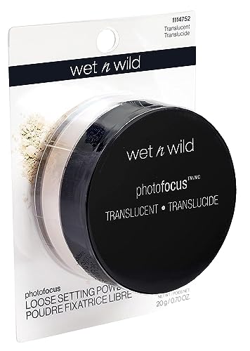 wet n wild Loose Setting Powder Photo Focus Loose Finishing Powder Off-White Translucent - Morena Vogue