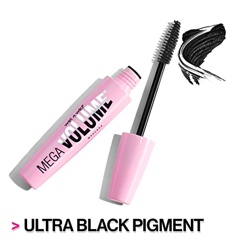 wet n wild Mascara Mega Volume Mascara, Very Black, 0.21 Ounce - Morena Vogue