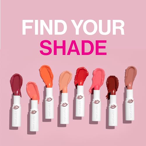 wet n wild Mega Last High-Shine Lipstick Lip Color, Infused with Seed Oils For a Nourishing High-Shine, Buildable & Blendable Creamy Color, Cruelty-Free & Vegan - Raining Rubies - Morena Vogue
