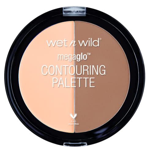 wet n wild MegaGlo Contour Palette, Dulce De Leche | Contouring Powder Face Kit | Flawlessly Sculpted Face - Morena Vogue