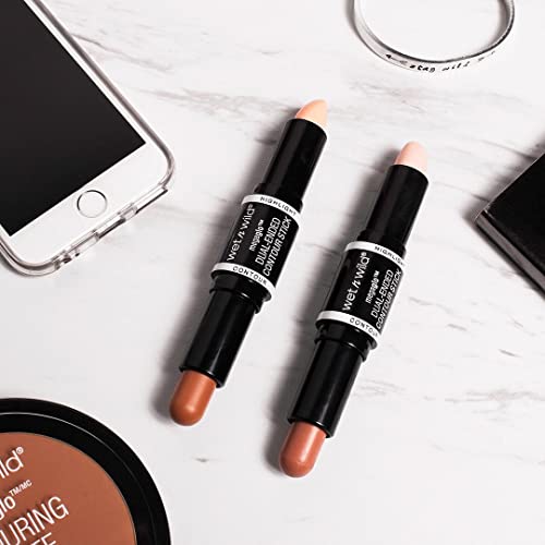 wet n wild MegaGlo Dual-Ended Contour Stick, Light Medium, Cruelty-Free - Morena Vogue