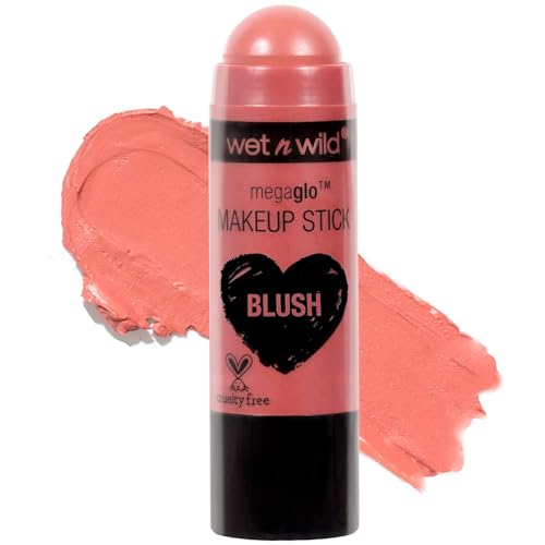 wet n wild MegaGlo Makeup Stick, Buildable Color, Versatile Use, Cruelty-Free & Vegan - Pink Floral Majority - Morena Vogue
