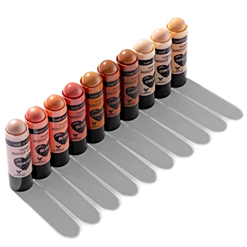 wet n wild MegaGlo Makeup Stick, Buildable Color, Versatile Use, Cruelty-Free & Vegan - When The Nude Strikes - Morena Vogue