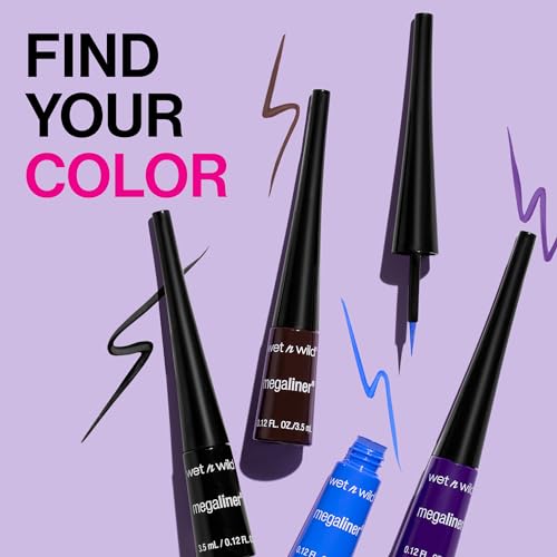 wet n wild MegaLiner Liquid Eyeliner - Black - Morena Vogue