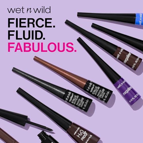 wet n wild MegaLiner Liquid Eyeliner - Black - Morena Vogue