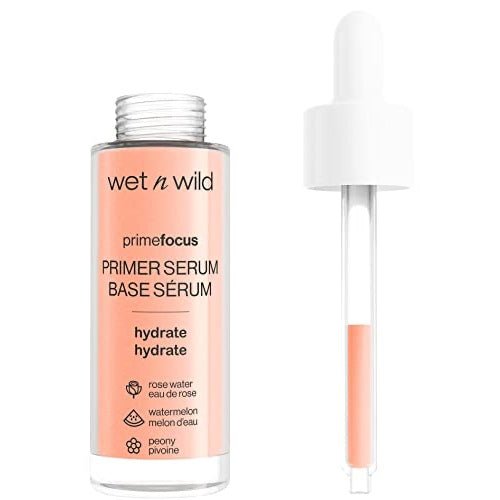 wet n wild Prime Focus Primer Serum for Face, Hydrating for Dry Skin, Makeup Primer Serum - Morena Vogue