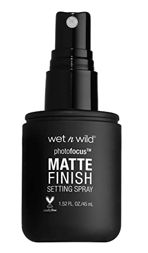 wet n wild Setting Spray Photo Focus Matte Finish Spray for Makeup | Long Lasting | Vegan | Cruelty Free Makeup Primer - Morena Vogue