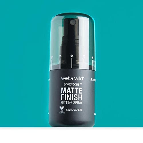 wet n wild Setting Spray Photo Focus Matte Finish Spray for Makeup | Long Lasting | Vegan | Cruelty Free Makeup Primer - Morena Vogue