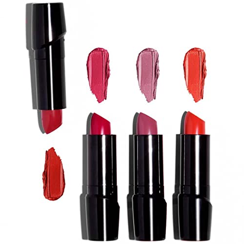 wet n wild Silk Finish Lipstick, Hydrating Rich Buildable Lip Color, Formulated with Vitamins A,E, & Macadamia for Ultimate Hydration, Cruelty-Free & Vegan - Cherry Frost - Morena Vogue