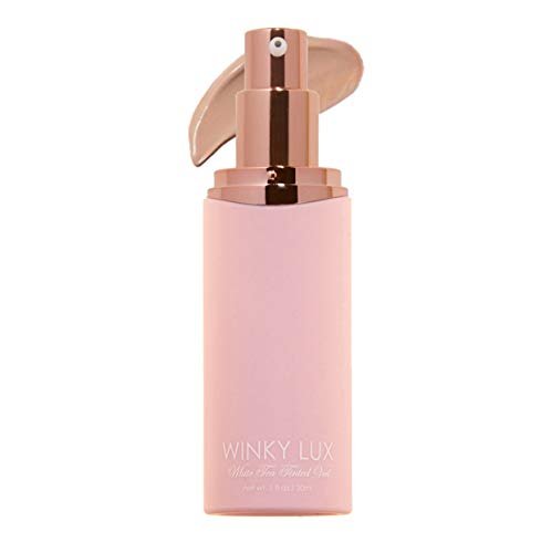 Winky Lux White Tea Tinted Moisturizer, SPF 30 Tinted Moisturizer for Oily Skin, Tinted Moisturizer for Face with SPF with Vitamin E and Antioxidants, Light - Morena Vogue